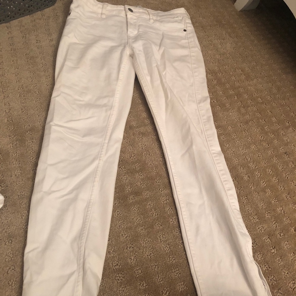 White jeans
